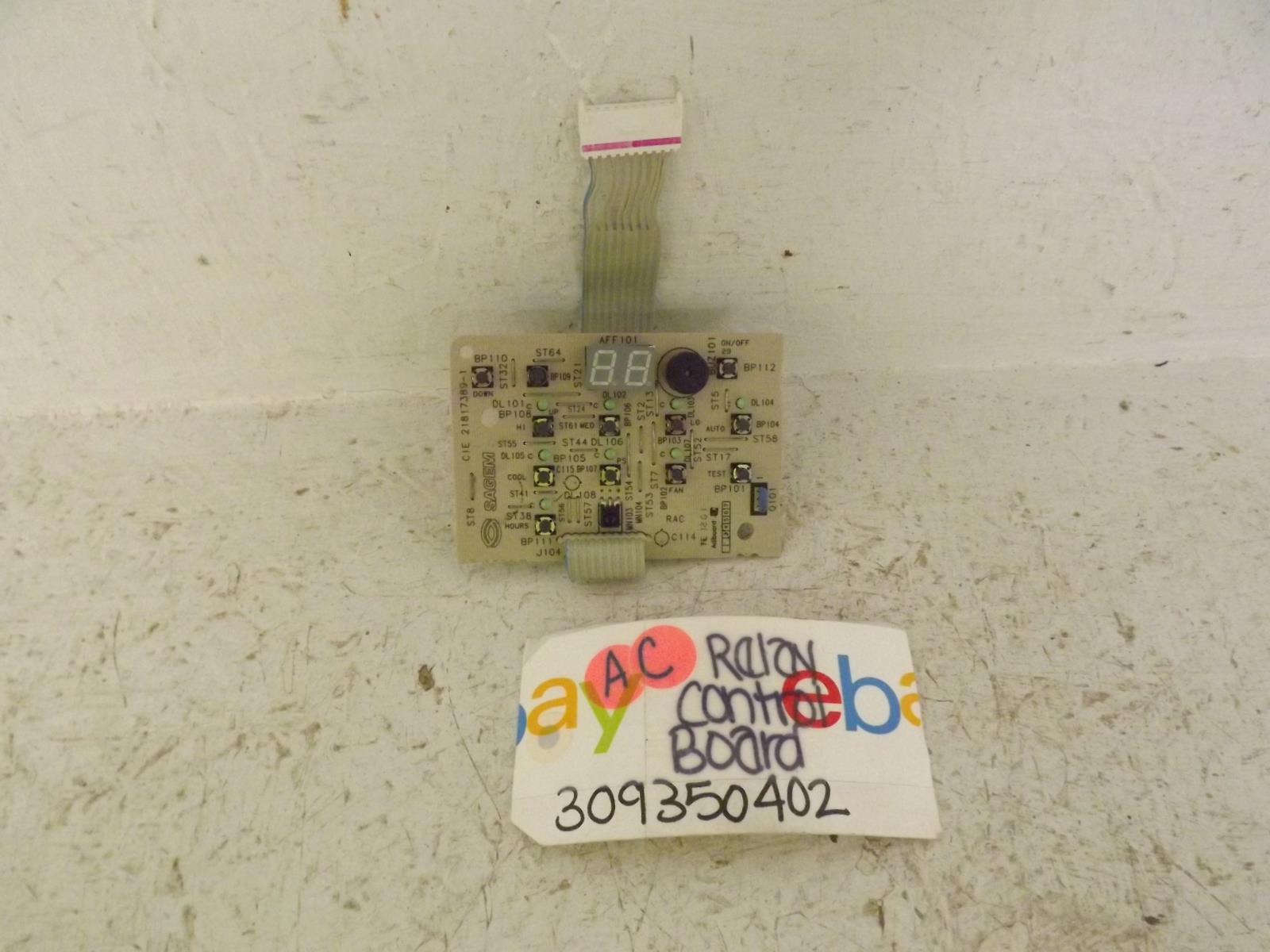 Frigidaire Air Conditioner 309350402 Relay Control Board New Frigidaire Air Conditioner 309350402 Relay Control Board New